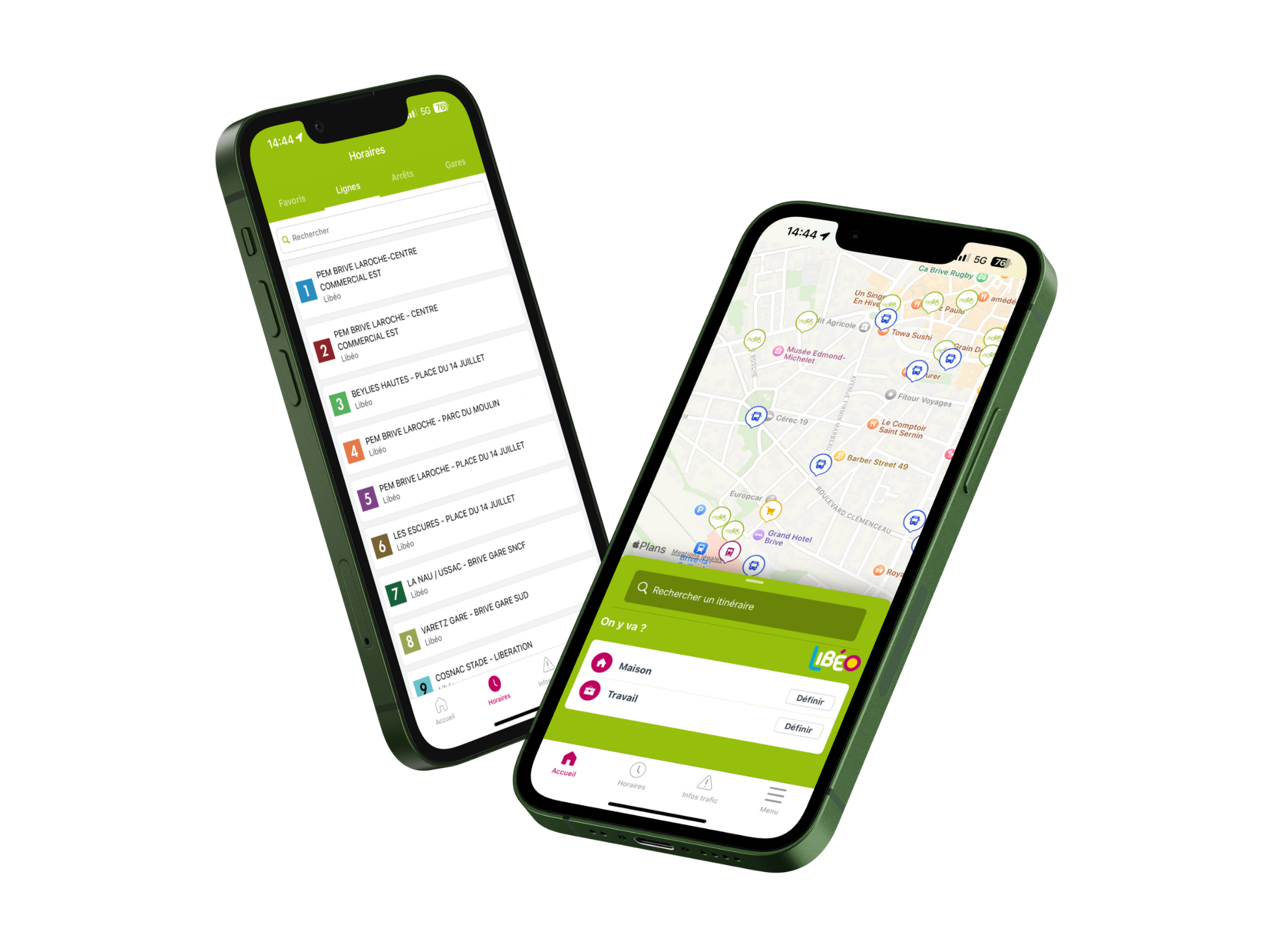 Application mobile Libéo