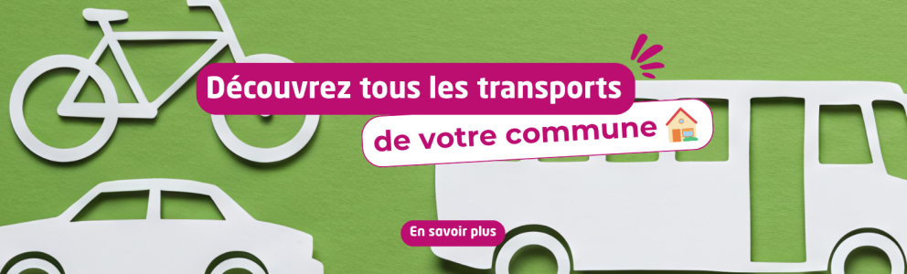 Découvrez les transports de votre commune